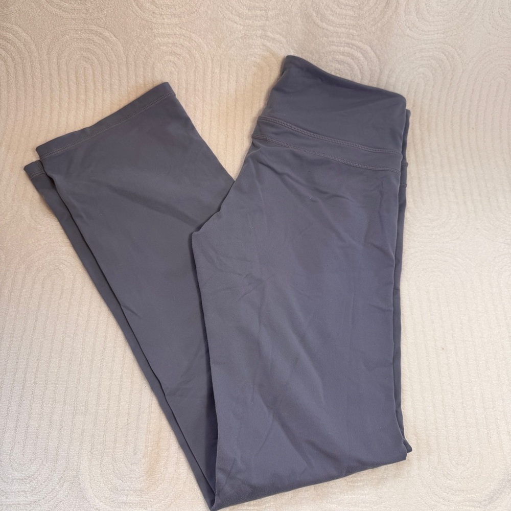Athleta Slate Gray High-Waist Leggings